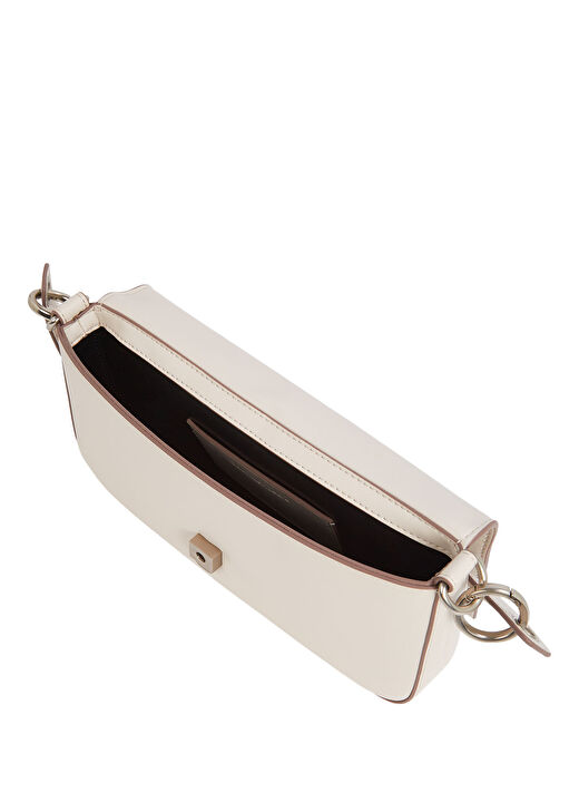 Calvin Klein Ekru Kadın Omuz Çantası LV04K3148G 4