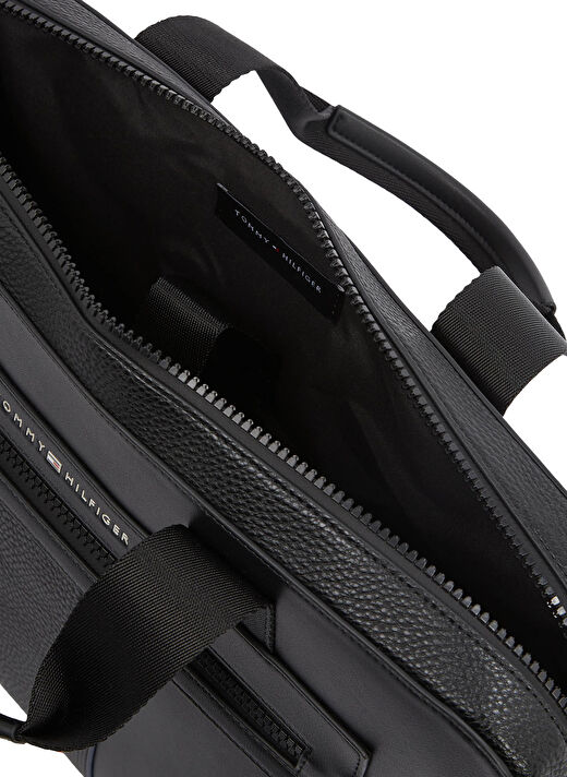 Tommy Hilfiger Siyah Erkek  Laptop Çantası TH FOUNDATION COM TER BAG 3