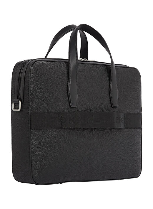 Tommy Hilfiger Siyah Erkek  Laptop Çantası TH CORP SLIM COM TER BAG 2