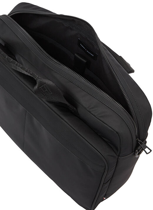 Tommy Hilfiger Siyah Erkek Laptop Çantası TH REPREVE COMPUTER BAG 3