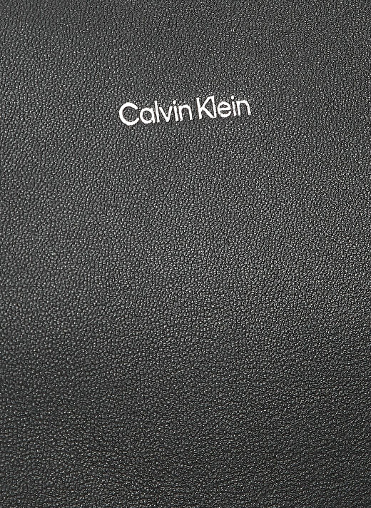 Calvin Klein Siyah Erkek Deri Laptop Çantası CK PREMIUM LEATHER  LAPTOP BAG 4