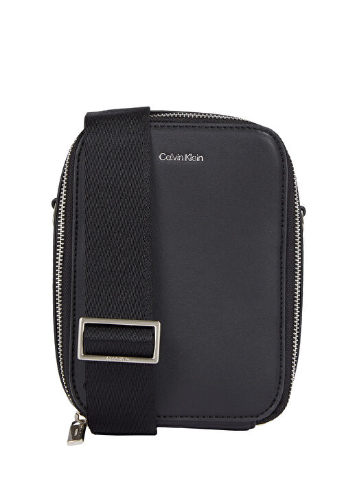 Calvin Klein Siyah Erkek Postacı Çantası CK SLEEK REPORTER XS 1