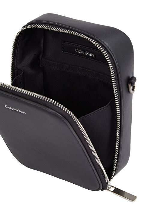 Calvin Klein Siyah Erkek Postacı Çantası CK SLEEK REPORTER XS 3
