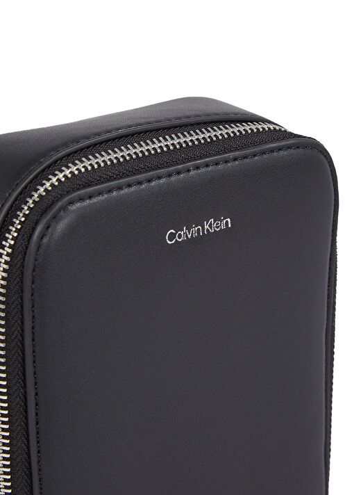 Calvin Klein Siyah Erkek Postacı Çantası CK SLEEK REPORTER XS 4