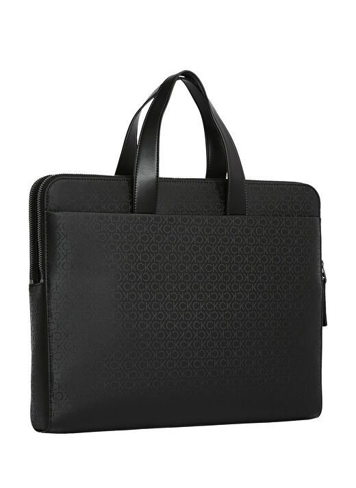 Calvin Klein Siyah Erkek Laptop Çantası CK SLEEK 2G LAPTOP BAG MONO 2