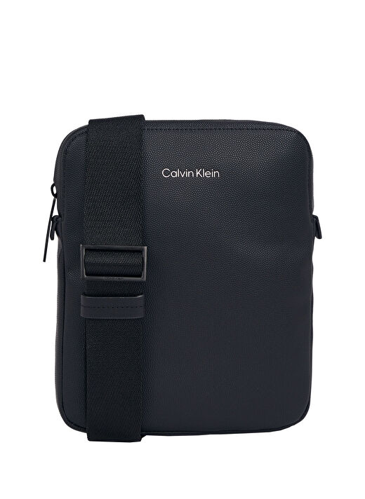 Calvin Klein Siyah Erkek Postacı Çantası CK MUST FLATPACK 1