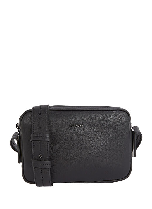 Calvin Klein Siyah Erkek Postacı Çantası MODERN BUSINESS FLAT CAMERA BAG 1