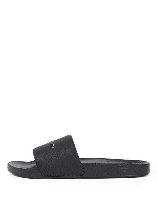 Tommy Hilfiger Siyah Erkek Plaj Terliği HILIFGER NYC POOL SLIDE 2