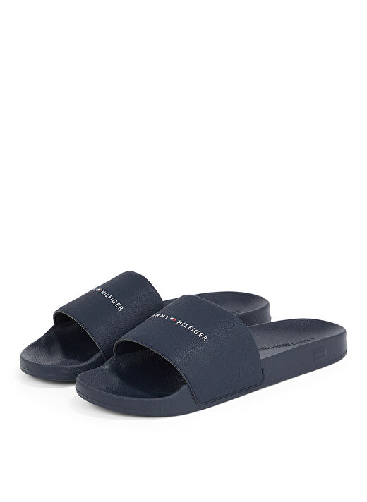 Tommy Hilfiger Lacivert Erkek Plaj Terliği HILIFGER NYC POOL SLIDE 3