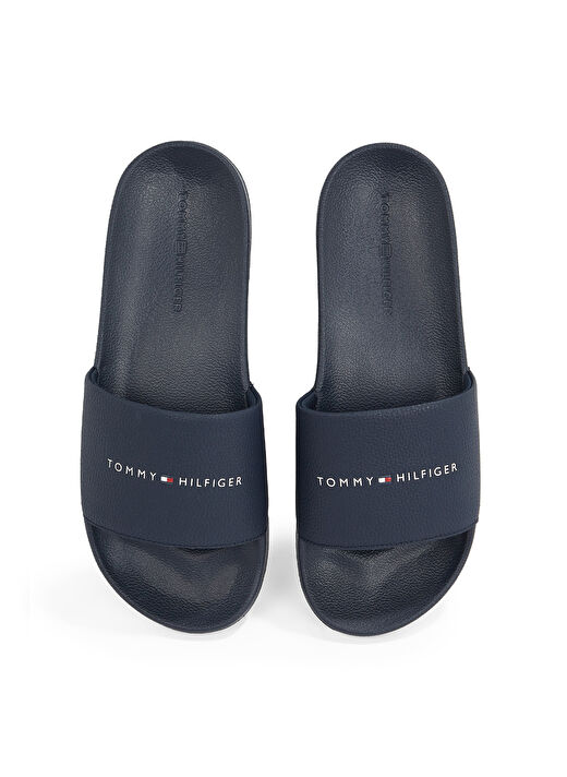 Tommy Hilfiger Lacivert Erkek Plaj Terliği HILIFGER NYC POOL SLIDE 4