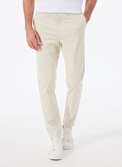 Calvin Klein Ekru Erkek Pantolon K10K113696PDV 2