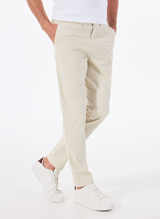 Calvin Klein Ekru Erkek Pantolon K10K113696PDV 3