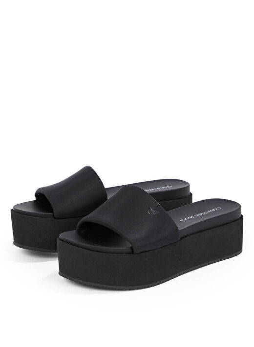 Calvin Klein Siyah Kadın Terlik YW0YW01791 3