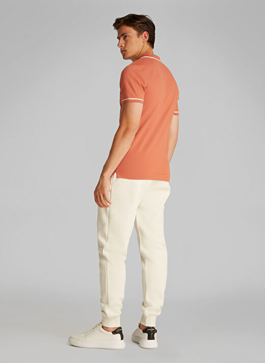 Calvin Klein Jeans Kahve Erkek Polo T-Shirt J30J315603GAM TIPPING POLO 4