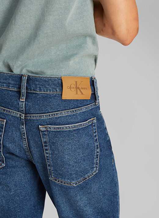 Calvin Klein Jeans Erkek Denim Şort J30J3271841BJ SLIM SHORT 3