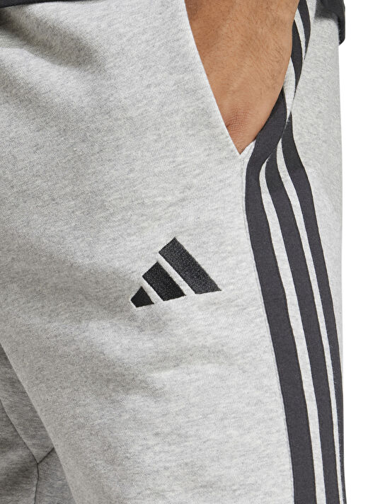 Adidas Gri Erkek Regular Fit Düz Şort JE6419 M 3S FT SHO 3