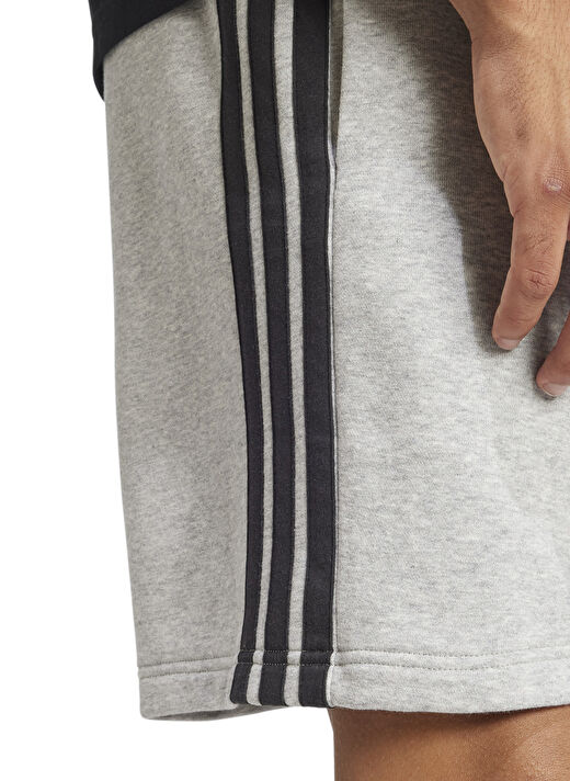 Adidas Gri Erkek Regular Fit Düz Şort JE6419 M 3S FT SHO 4