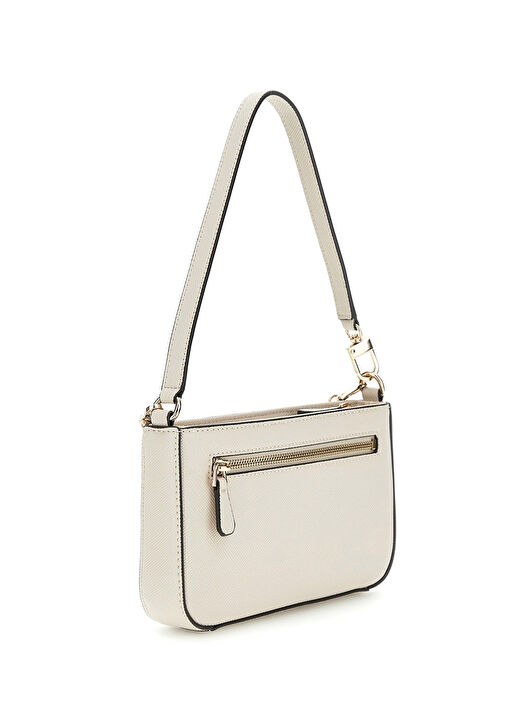 Guess Noelle Ekru Kadın Omuz Çantası HWZG7879720 2