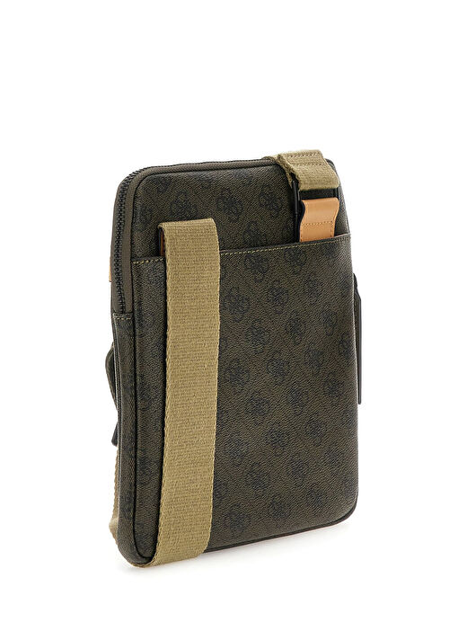 Guess Haki Erkek Postacı Çantası MILANO COMPACT BACKP - P5123 3