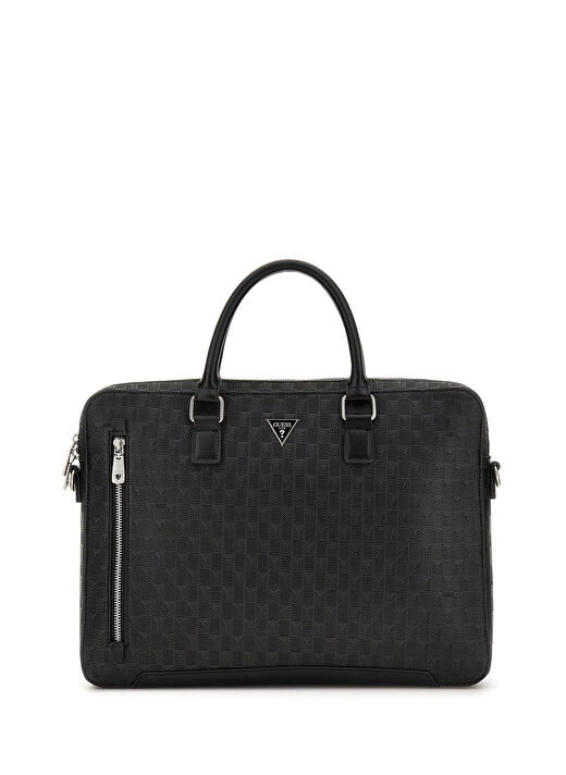 Guess Siyah Erkek Laptop Çantası TORINO CROSSBODY DOU - TORINO BRIEF 1