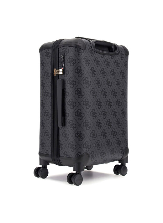 Guess Antrasit Unisex 37x55x28 cm Çekçekli Sert Valiz BERTA 18 IN 4-WHEELE - 89 2