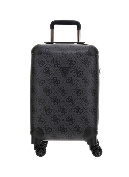 Guess Antrasit Unisex 32x53x22 cm Çekçekli Sert Valiz BERTA 18 IN 4-WHEELE - 89830 1