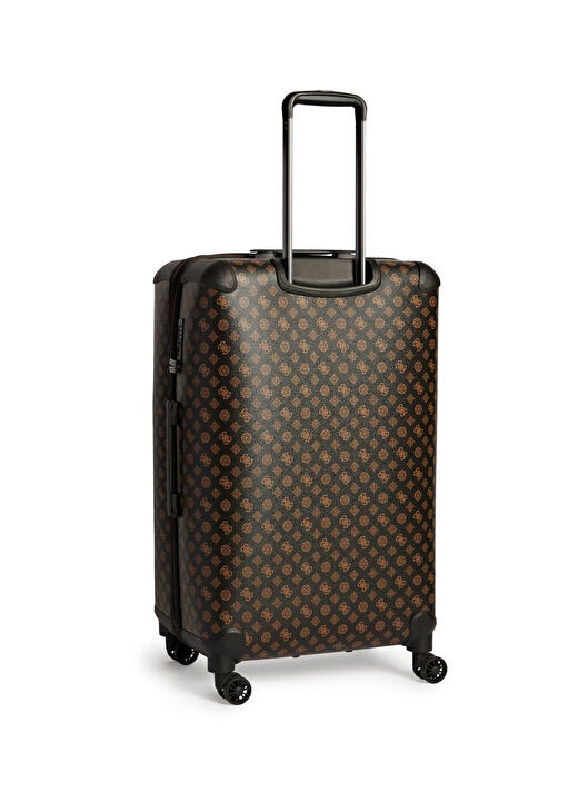 Guess Kahverengi Unisex 46x77x33 cm Çekçekli Sert Valiz TRAVEL - 29880 2
