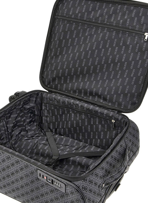 Guess Gri Unisex Çekçekli Sert Valiz NAPOLI TRAVEL - P5101 3