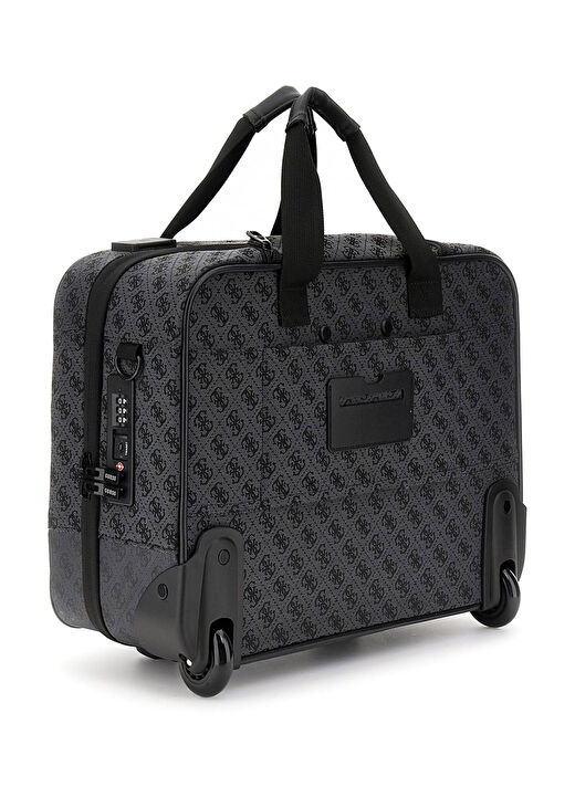 Guess Gri Unisex 42x35x20 cm Çekçekli Sert Valiz NAPOLI TRAVEL - P5143 2