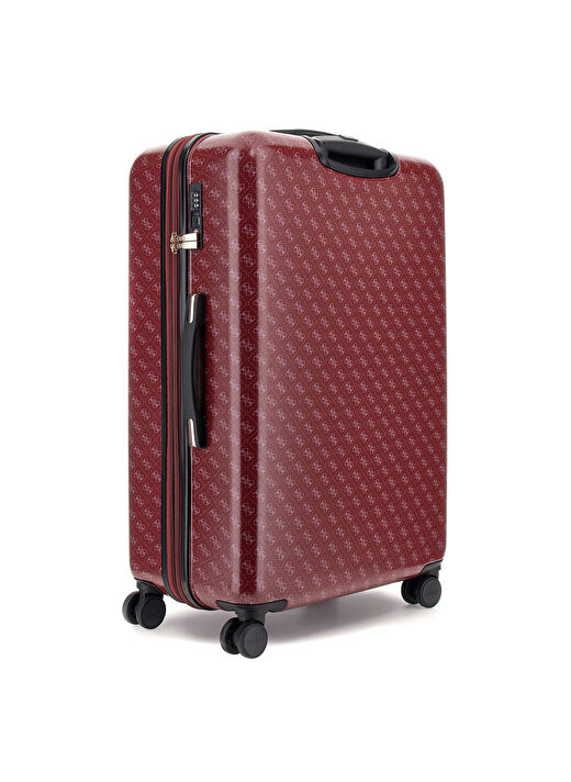 Guess Kahverengi Unisex 51x77x29 cm Çekçekli Sert Valiz JESCO 8-WHEEL 22 IN - 99880 3