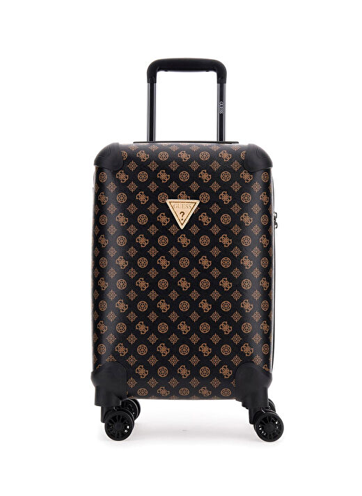 Guess Kahverengi Unisex 32x53x22 cm Çekçekli Sert Valiz TRAVEL - 29830 1
