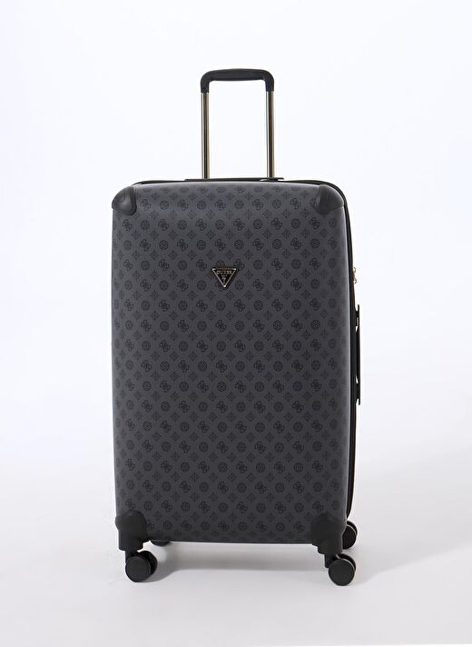 Guess Antrasit Çekçekli Sert Valiz TRAVEL - 29880 1
