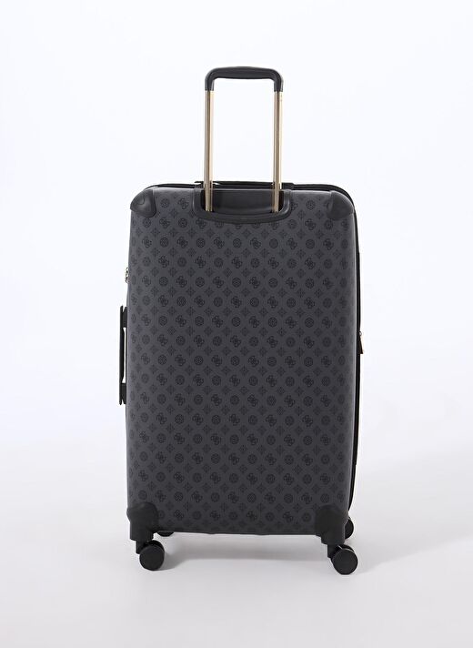 Guess Antrasit Çekçekli Sert Valiz TRAVEL - 29880 3