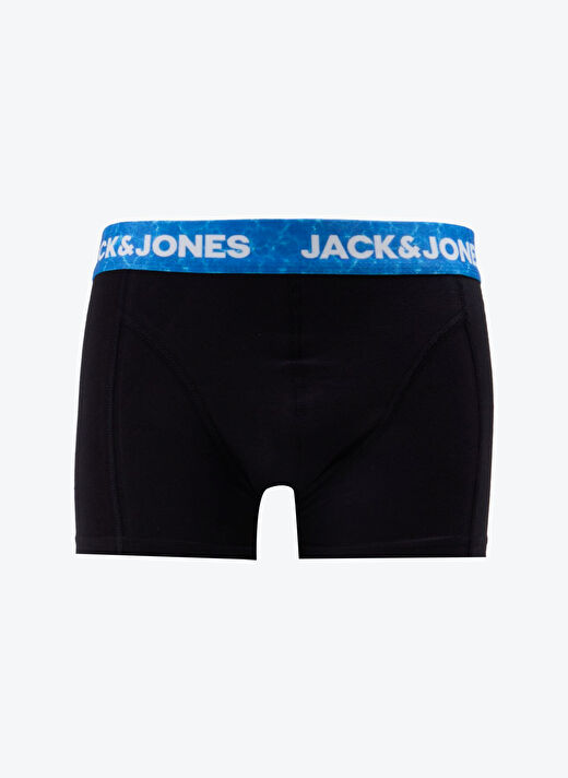 Jack & Jones Siyah Erkek Düz Boxer JACLUCA SOLID TRUNK SN TRY 2