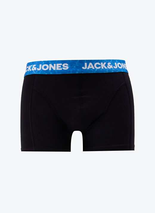 Jack & Jones Siyah Erkek Düz Boxer JACLUCA SOLID TRUNK SN TRY 3