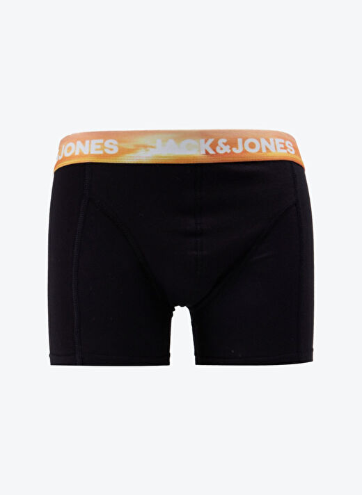 Jack & Jones Siyah Erkek Düz Boxer JACLUCA SOLID TRUNK SN TRY 2
