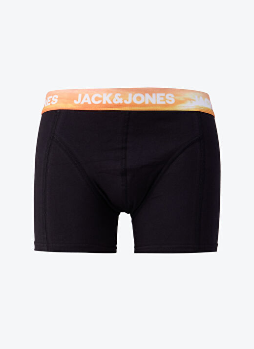 Jack & Jones Siyah Erkek Düz Boxer JACLUCA SOLID TRUNK SN TRY 1