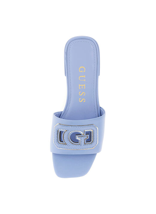 Guess Mavi Kadın Deri Terlik FLJTARLEA19-BLUE 4