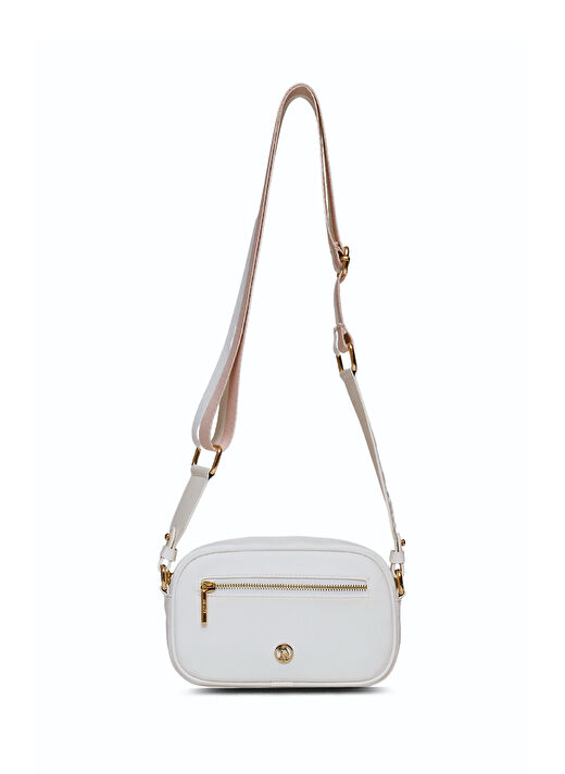 U.S. Polo Assn. Beyaz Kadın Çapraz Çanta US25137 1