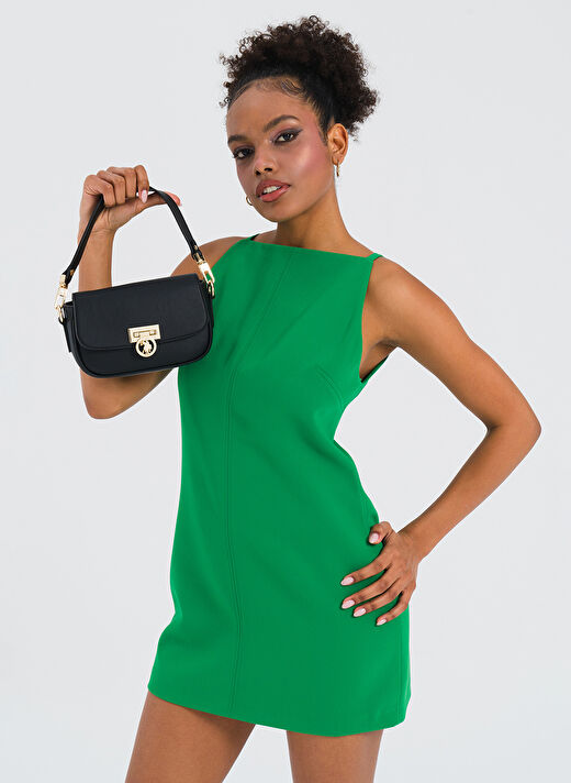 U.S. Polo Assn. Siyah Kadın Çapraz Çanta US25127 3