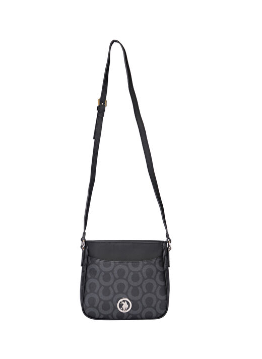 U.S. Polo Assn. Siyah Kadın Çapraz Çanta US25146 1