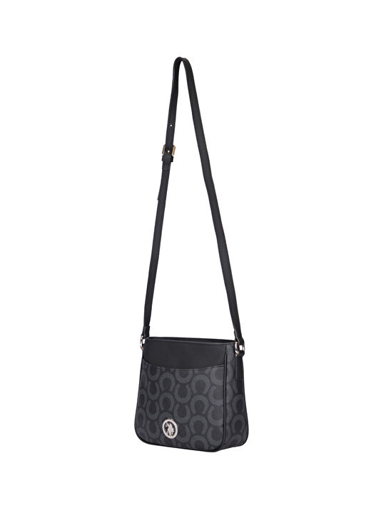 U.S. Polo Assn. Siyah Kadın Çapraz Çanta US25146 4