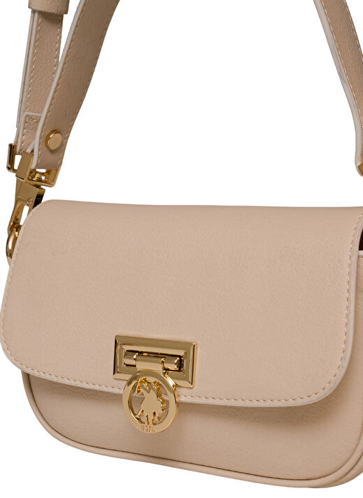 U.S. Polo Assn. Bej Kadın Çapraz Çanta US25127 4