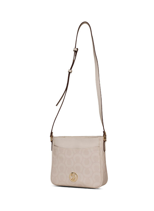 U.S. Polo Assn. Ekru Kadın Çapraz Çanta US25146 2