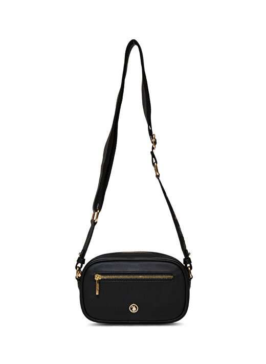 U.S. Polo Assn. Siyah Kadın Çapraz Çanta US25137 1