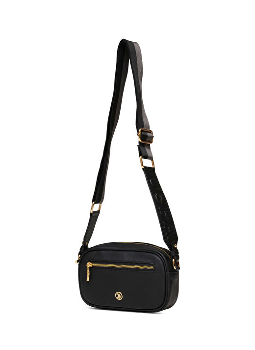 U.S. Polo Assn. Siyah Kadın Çapraz Çanta US25137 4