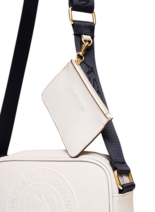 U.S. Polo Assn. Beyaz Kadın Çapraz Çanta US25275 4