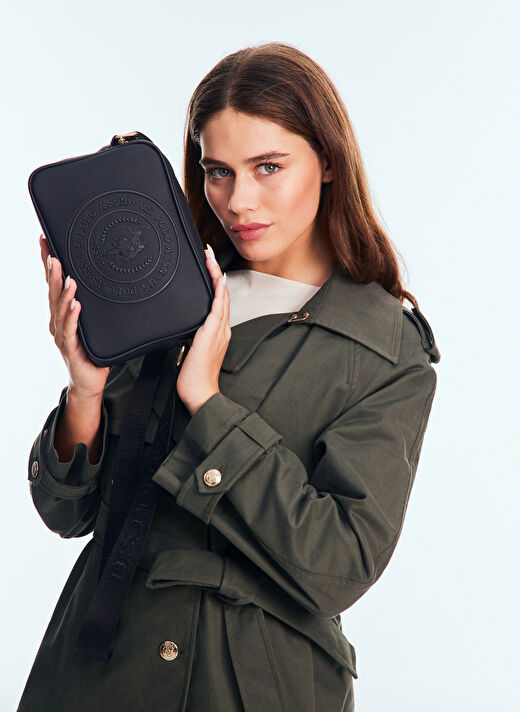 U.S. Polo Assn. Siyah Kadın Çapraz Çanta US25275 3