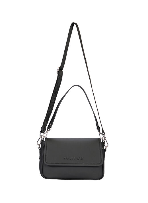 Nautica Siyah Kadın 26x12x16 cm Omuz Çantası CN7115T 1