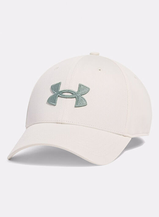Under Armour 1376700-279 Men's UA Blitzing Kırık Beyaz Erkek Şapka 1